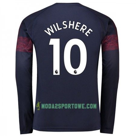 Koszulka Arsenal Wilshere 10 Wyjazdowe Stroje Piłkarskie 2018/19 Długi Rękaw